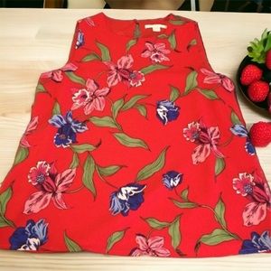 ♥️C & E Hawaiian Print Tank♥️